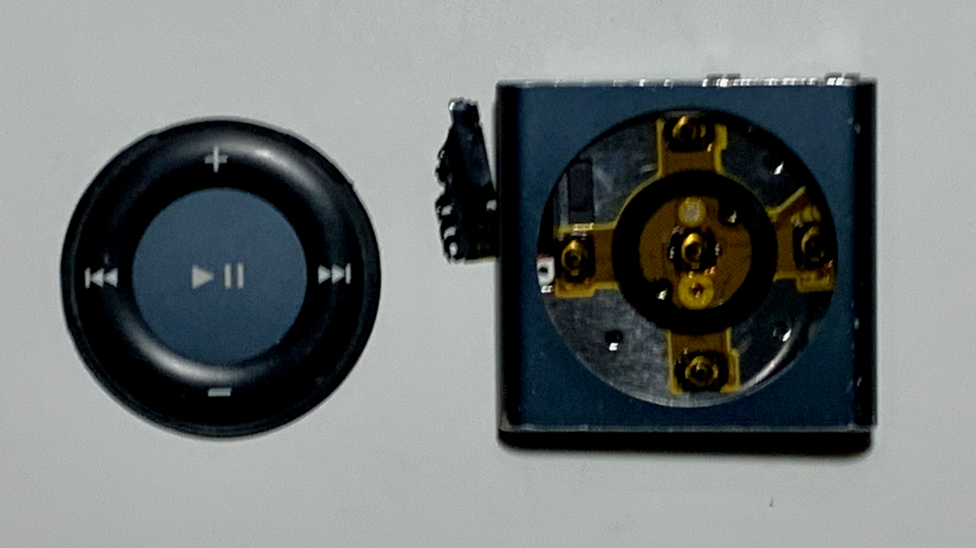 Shuffle Button Assembly