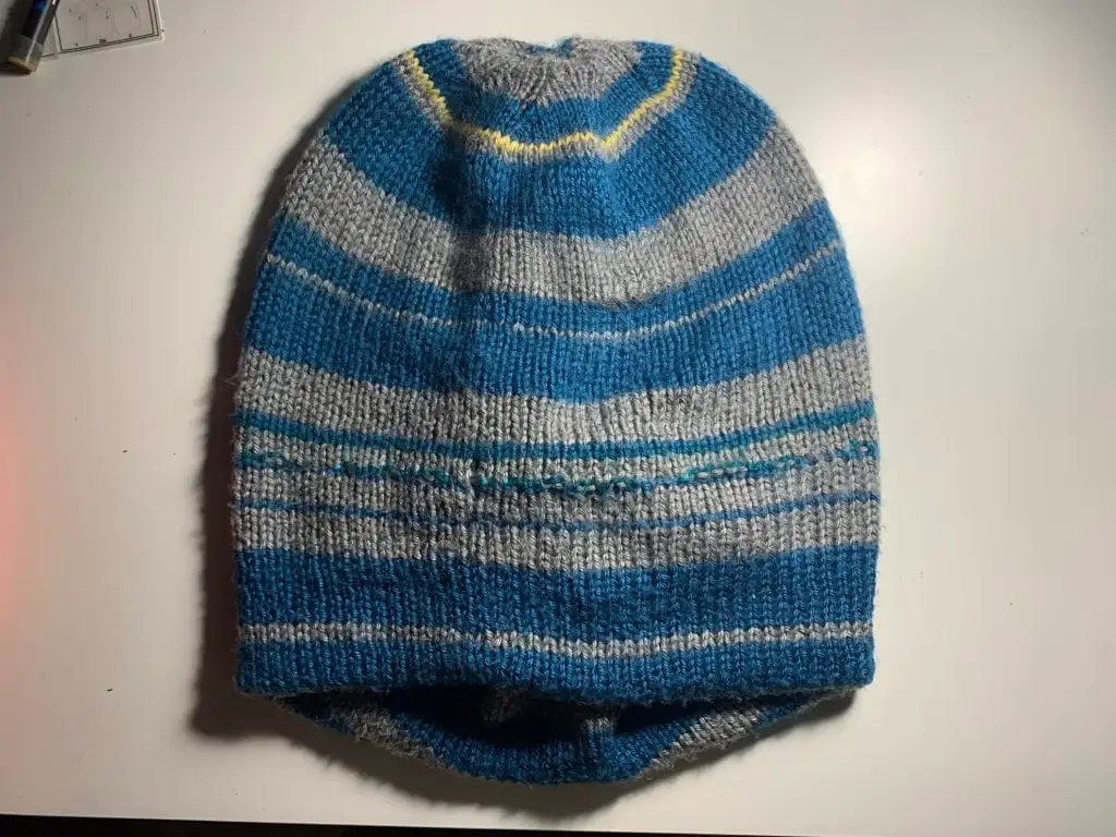 Klein Bottle Hat (Inside Back)