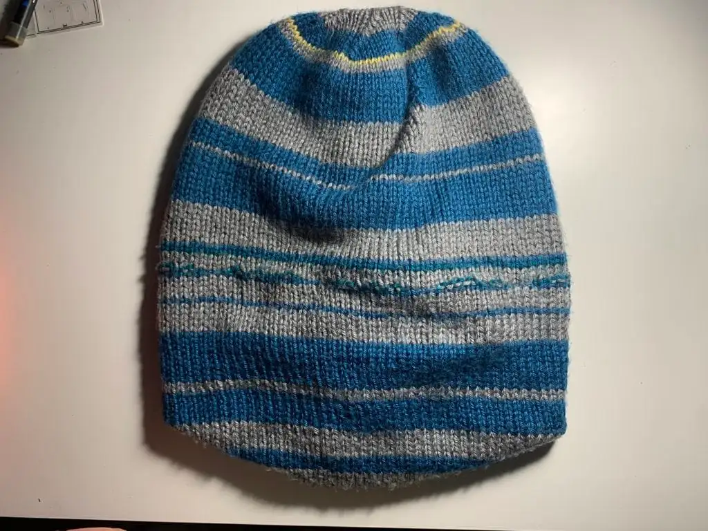 Klein Bottle Hat (Inside Front)